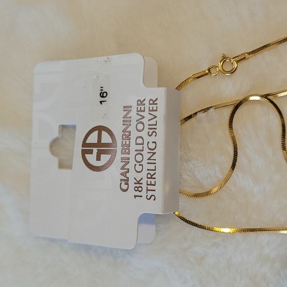 Giani Bernini Jewelry - 18k gold over sterling silver neckless